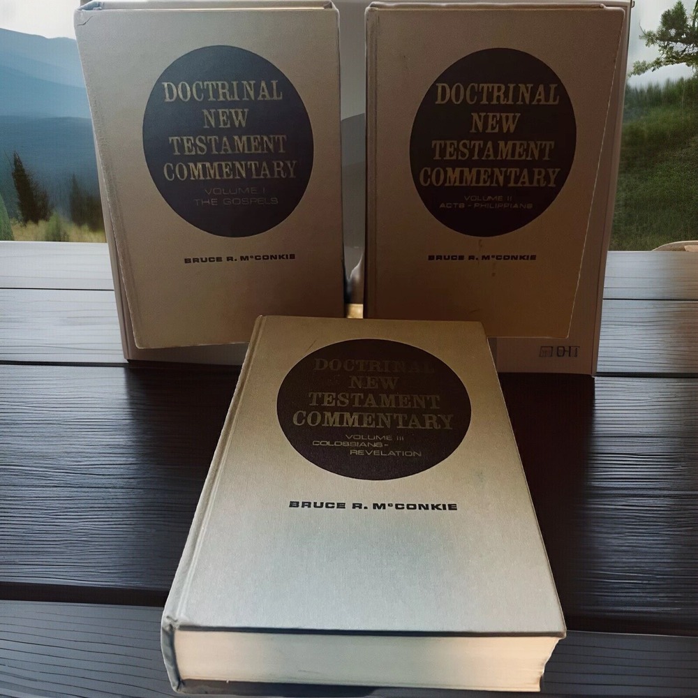 Doctrinal New Testament Commentary Set - Bruce R. McConkie - Hardcover 1975